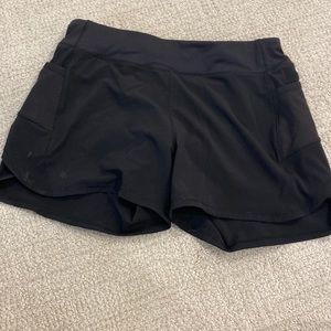 Athlete girl black shorts size 14/xl